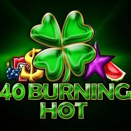 Slots logo of 40 Burning Hot from Amusnet Interactive at Fair Crown Casino