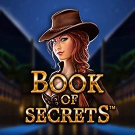 Book of Secrets online game logo by SYNOT Games on faircrowncasinoo.com