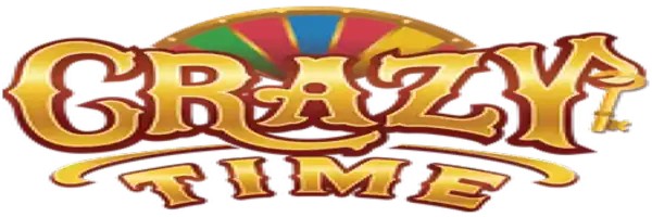 Crazy Time online game logo by Evolution on faircrowncasinoo.com