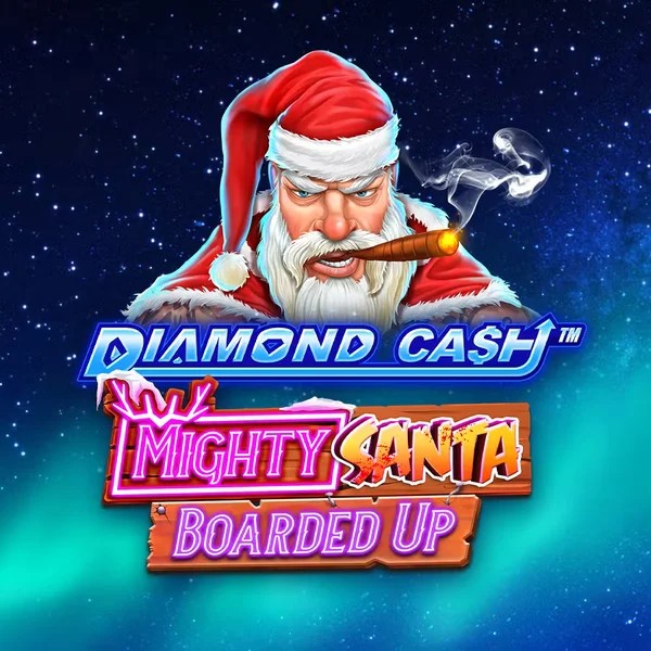 Diamond Cash Mighty Santa Boarded Up logo – Slots by Greentube at Fair Crown Casino