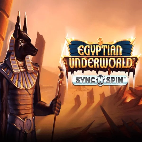 Egyptian Underworld online game logo by Greentube on faircrowncasinoo.com