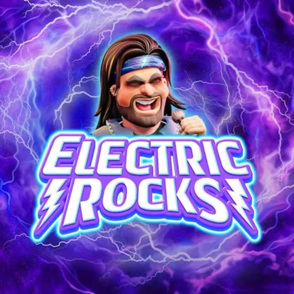 Electric Rocks logo – Slots by Inspired Gaming at Fair Crown Casino