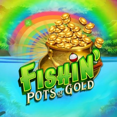 Fishin Pots Of Gold logo by Gameburger Studios Fair Crown Casino