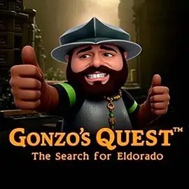 Official Slots logo: Gonzo's Quest by NetEnt at Fair Crown Casino