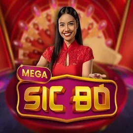 Mega Sic Bo by Pragmatic Play, showcased at faircrowncasinoo.com – game logo