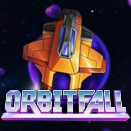 Orbitfall slot logo by ELK Studios at Fair Crown Casino