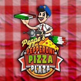 Peppe’s Pepperoni Pizza Plaza slot visual from Pragmatic Play available on faircrowncasinoo.com