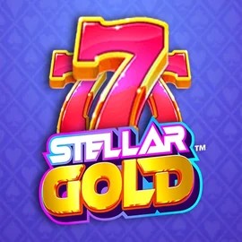 Stellar Gold by Snowborn Games, showcased at faircrowncasinoo.com – game logo